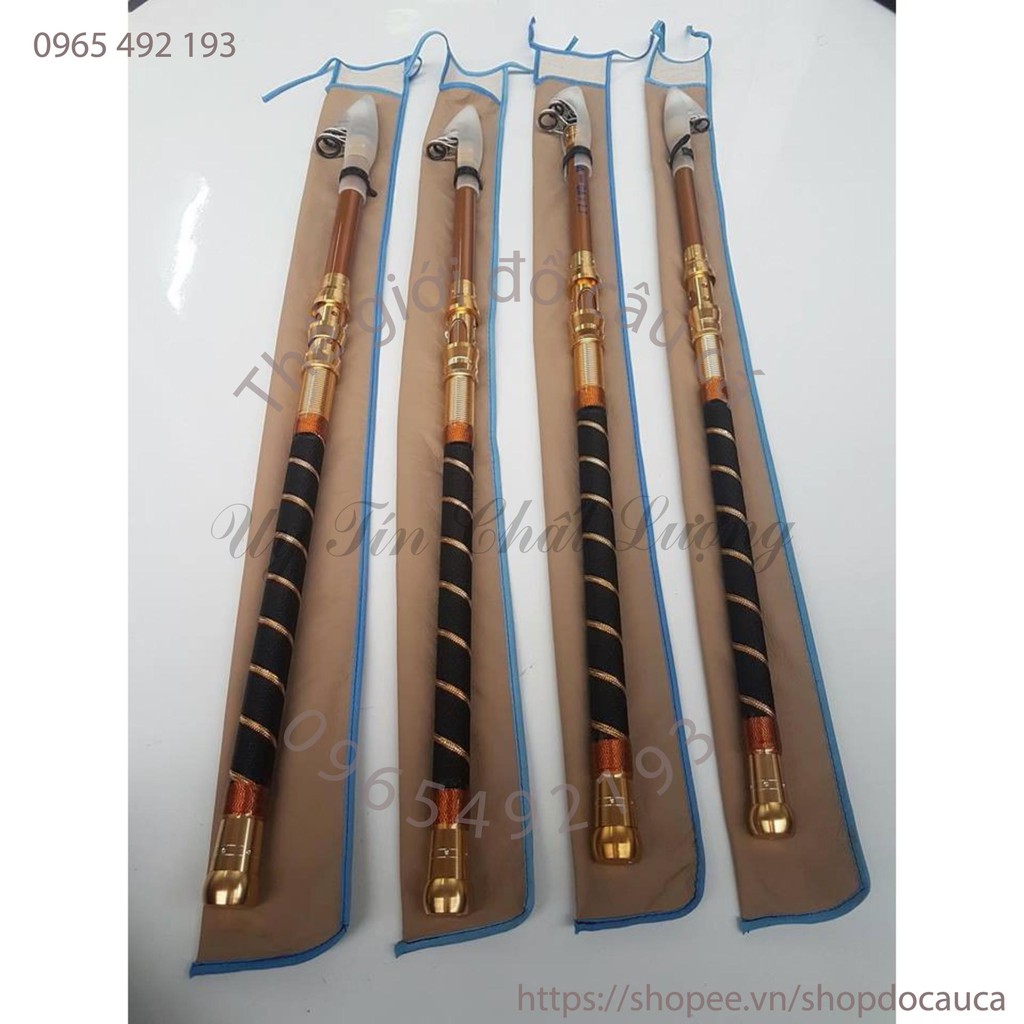 Cần câu cá trượng vàng tyga ( rẻ vô địch )