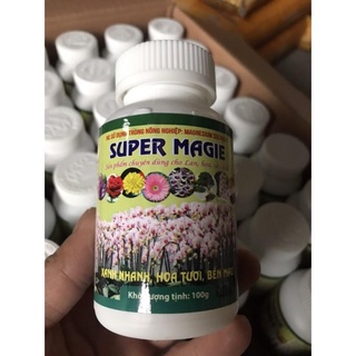 Phân bón Super Magie kích thích rễ lá lộc lọ 100gr