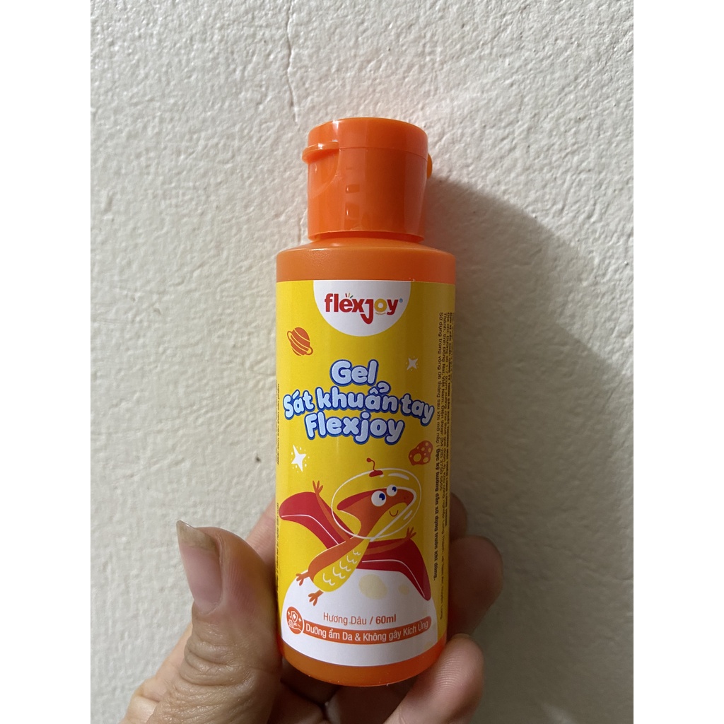 Gel sát khuẩn tay Flexjoy - Sạch khuẩn 99.99% 60ML
