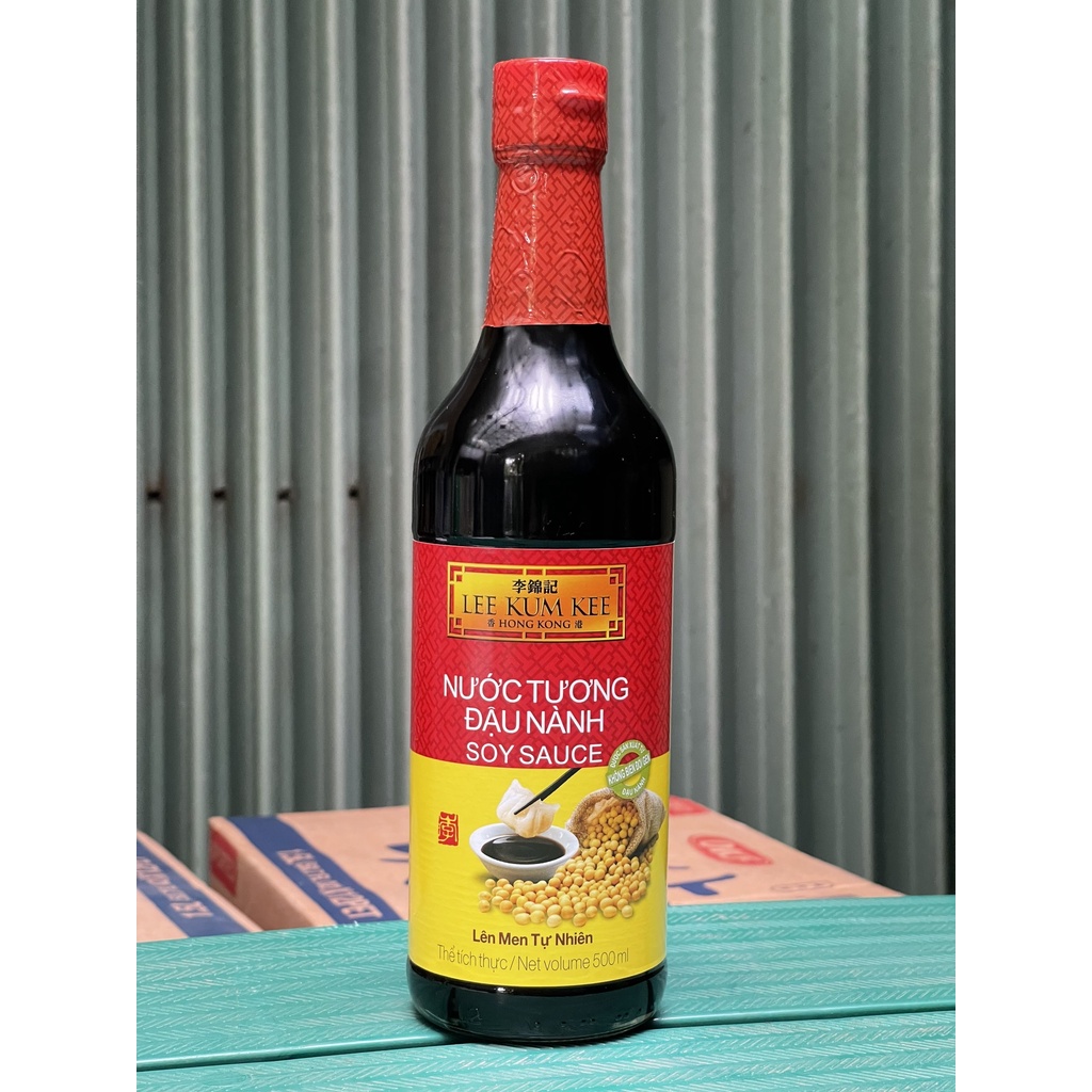 Nước Tương Đậu Nành Lee Kum Kee 500Ml