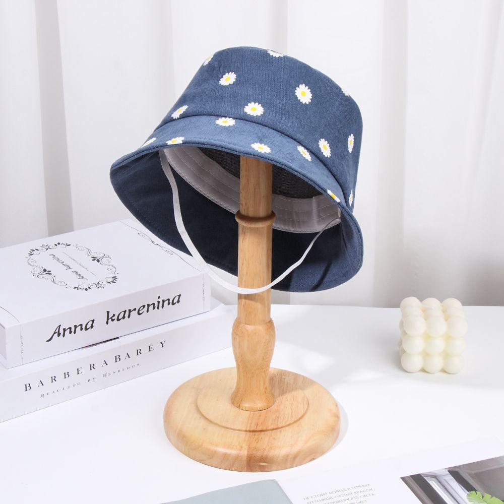 Mũ Xô Chống Nắng In Họa Tiết Hoa Cúc Thời Trang Thích Hợp Làm Quà Tặng Cho