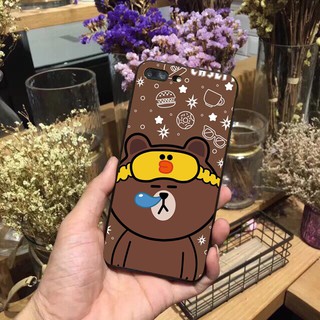 Ốp iphone - ốp lưng- m64 gấu brown mã 6