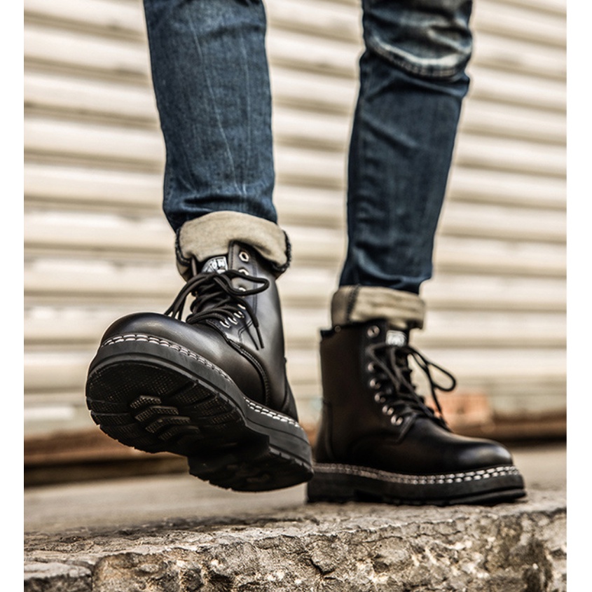 Bốt cổ cao khóa zip dr martens phiên bản 2021 INF - 2