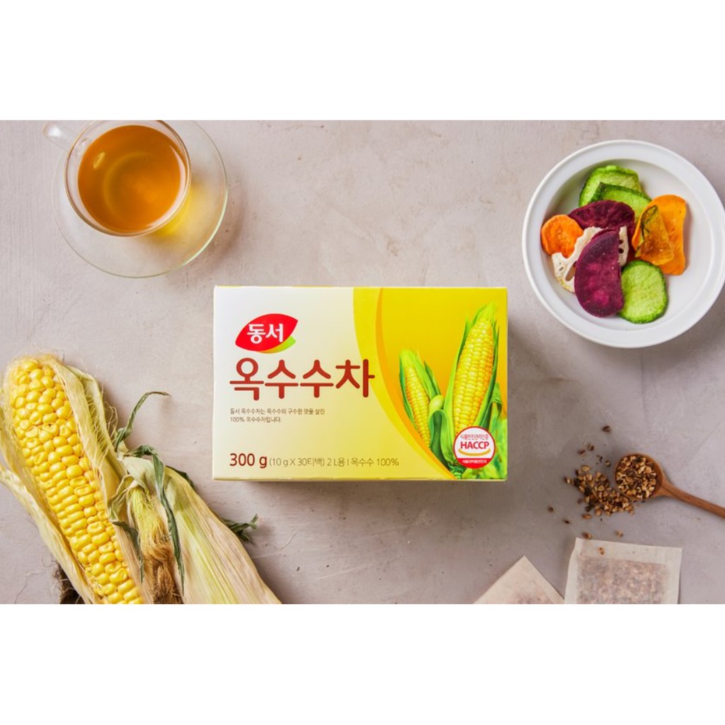 [DONGSUH] TRÀ NGÔ 300G (10G*30) - [동서] 옥수수차(10G티백*30개입) 300G