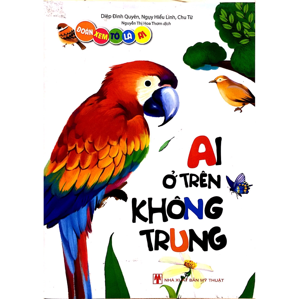 Sách - Đoán Xem Tớ Là Ai - Ai Ở Trên Không Trung