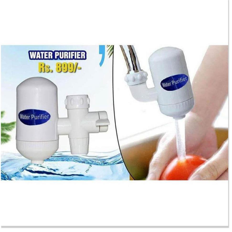 Vòi lọc nước trực tiếp - Đầu lọc nước tại vòi Water Purifier lọc siêu sạch loại bỏ cặn bẩn, rỉ sét, vi khuẩn