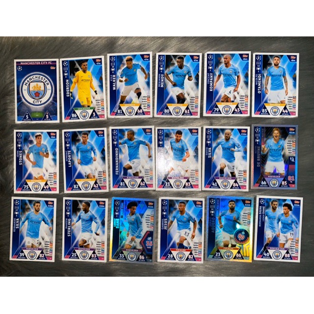 Set thẻ Match Attax (MUA3SET TẶNG1SET)