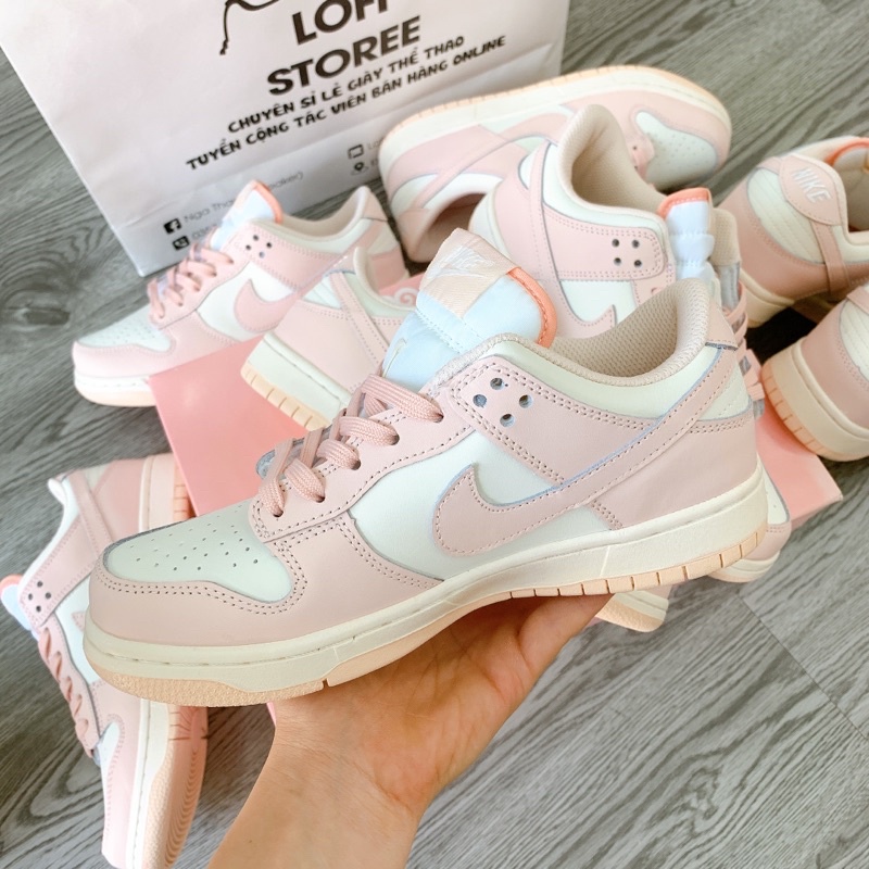 [ẢNH THẬT] Giày Thể Thao NK SB Hồng Low Hot trend, Giầy Sneaker SB Pink thấp cổ