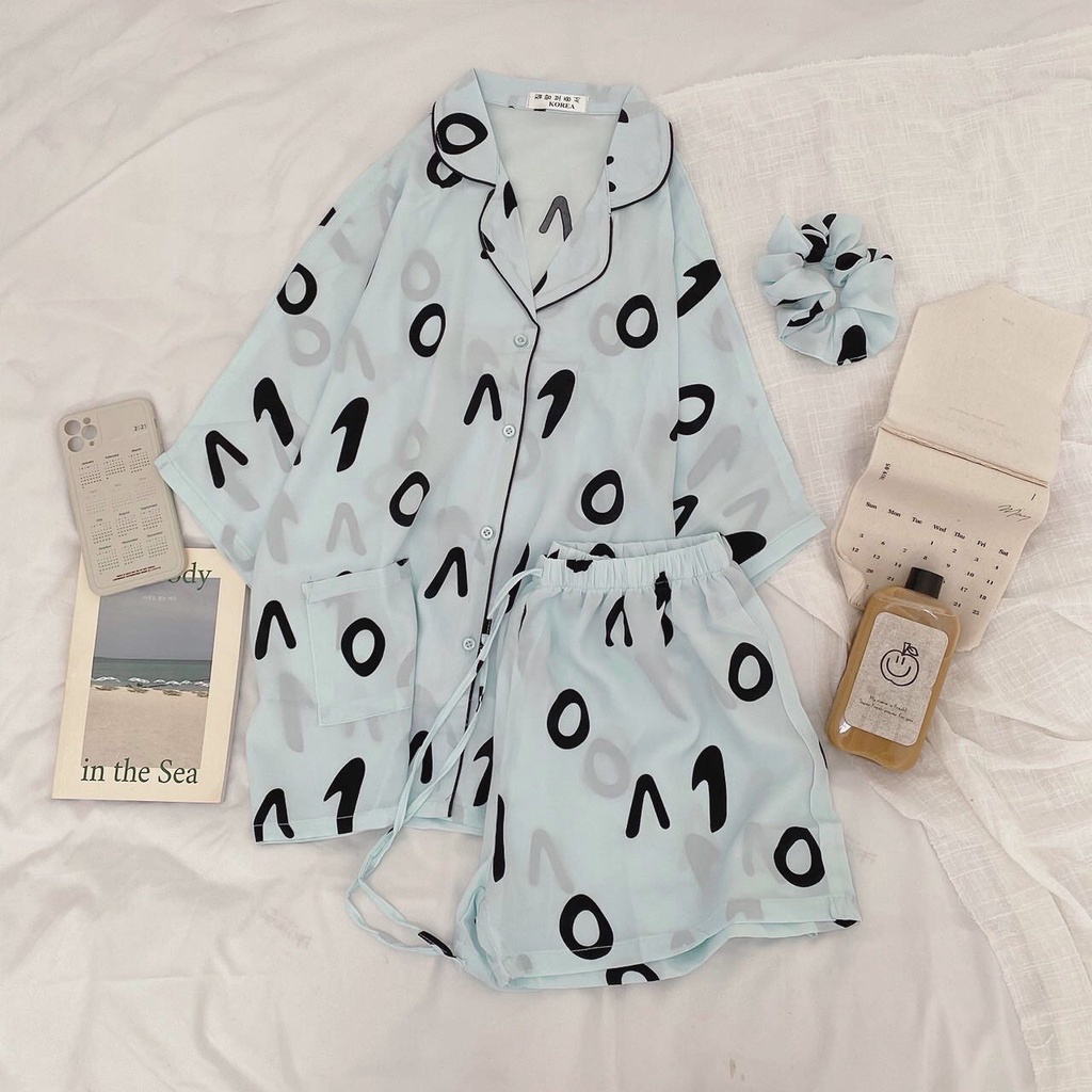 Set ngủ pyjama (Ảnh/Video tự chụp)