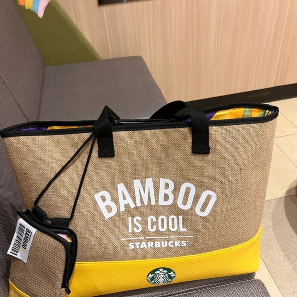 【DREAMLIFE】Tote Bag Canvas Bag Durable Handbag Khaki Lunch Bag Minimalism Protable