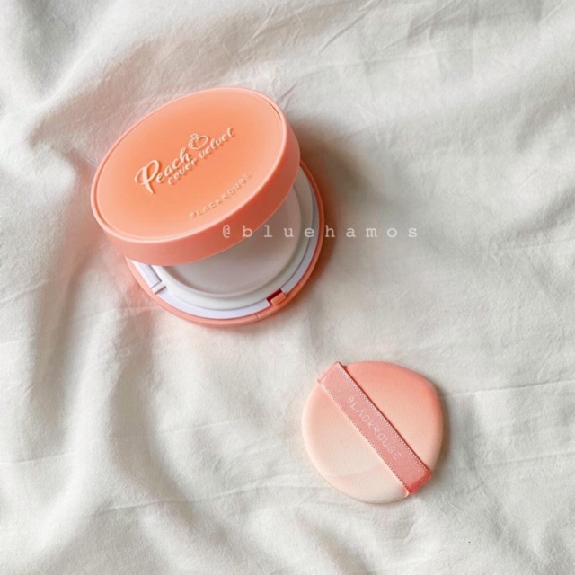 Phấn nước Black rouge Peach cover velvet cushion