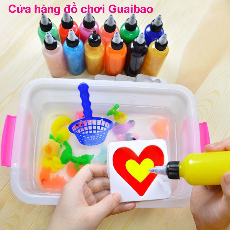 đồ chơi giáo dụcMagic Water Elf Toy Baby Magical Ocean Girl Trẻ em Handmade DIY Gói nguyên liệu không độc hại