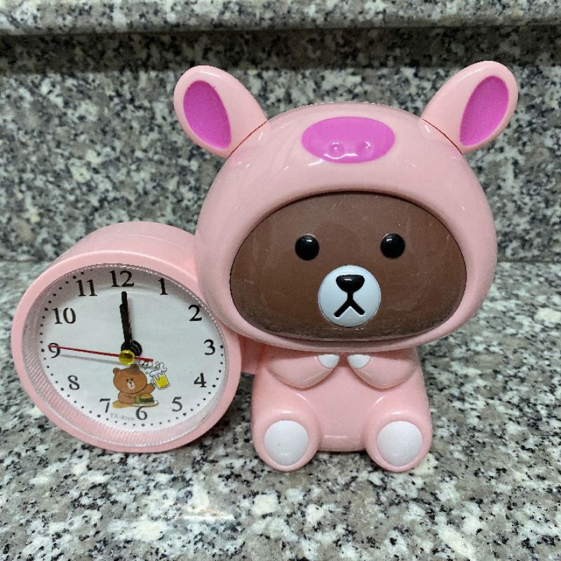 Đồng hồ báo thức hình con vật