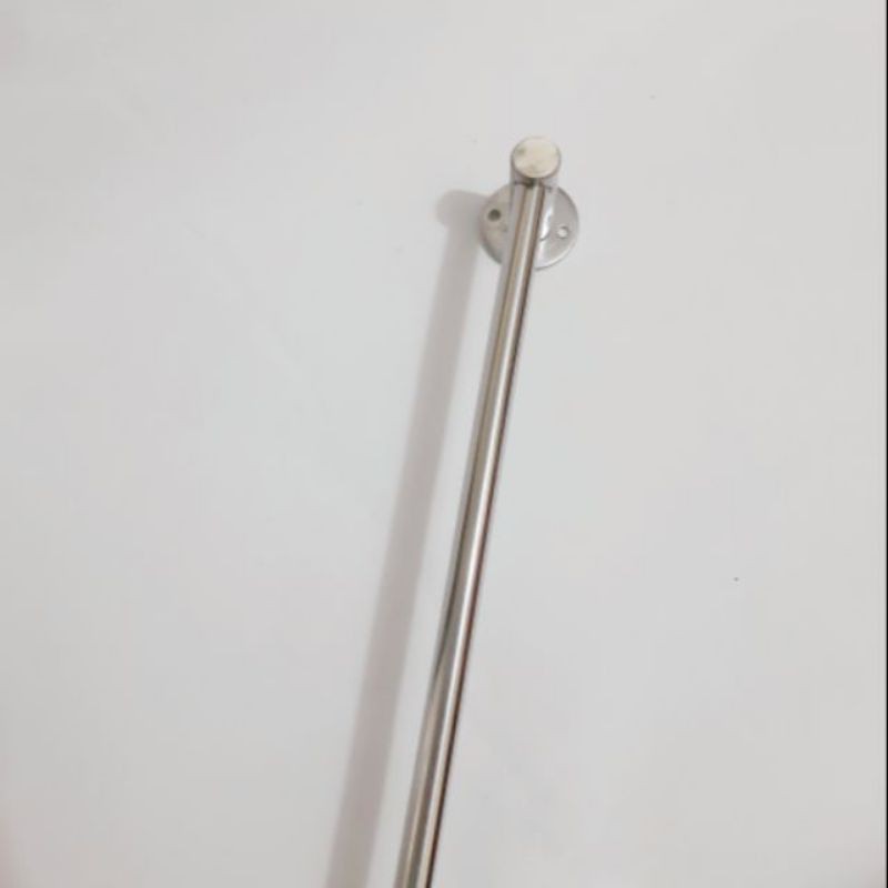 thanh treo khăn inox sị loại1