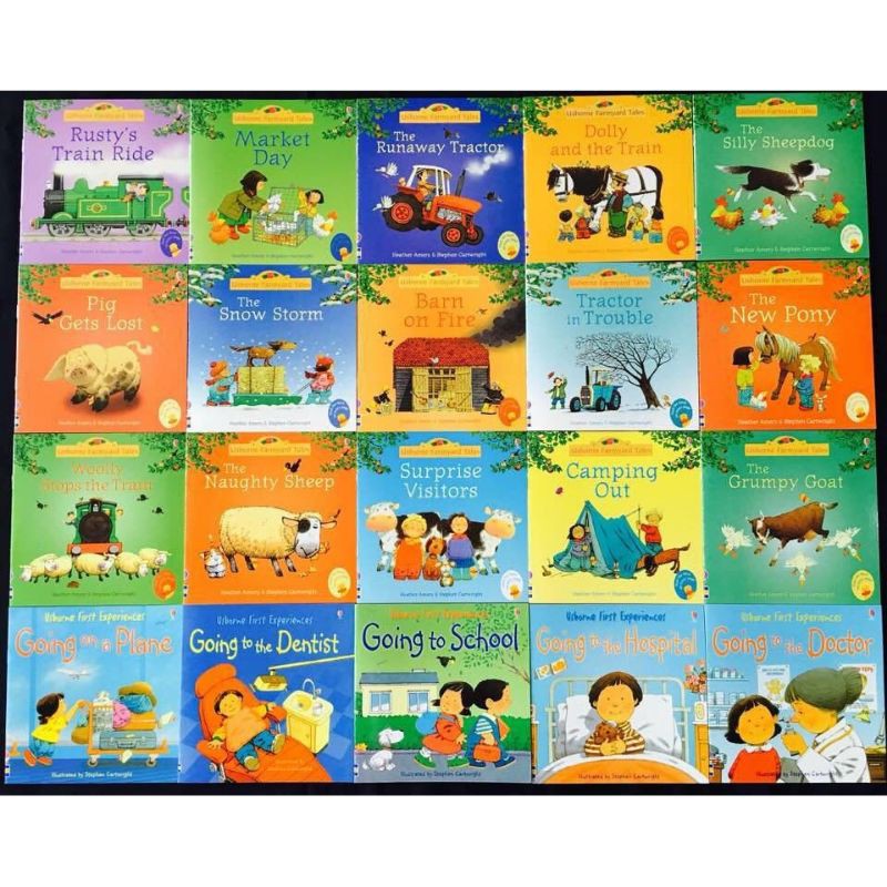 USBORNE FARMYARD TALES (bộ 20 Cuốn + File nghe)