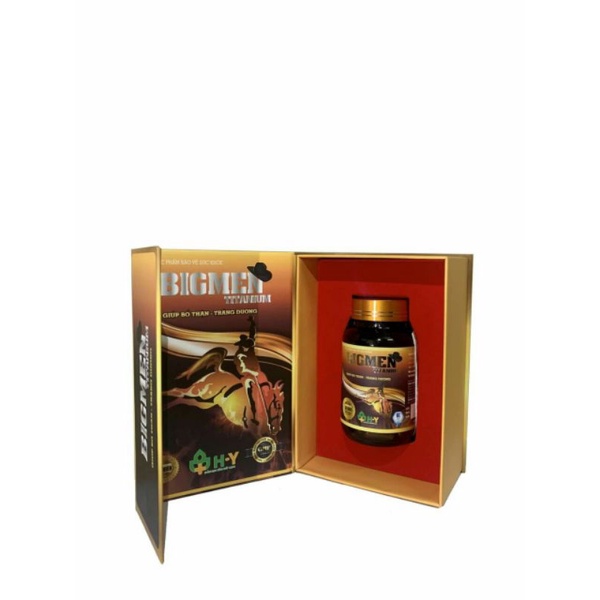 Viên uống BIGMEN TITANIUM mẫu mới nhất, date mới nhất