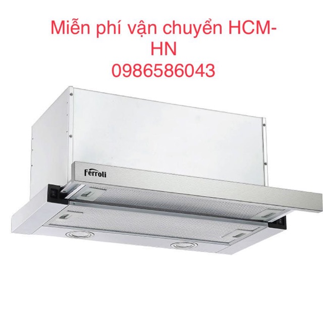 Máy Hút Mùi Ferroli HS700A Âm Tủ - có 2 đèn led chiếu sáng