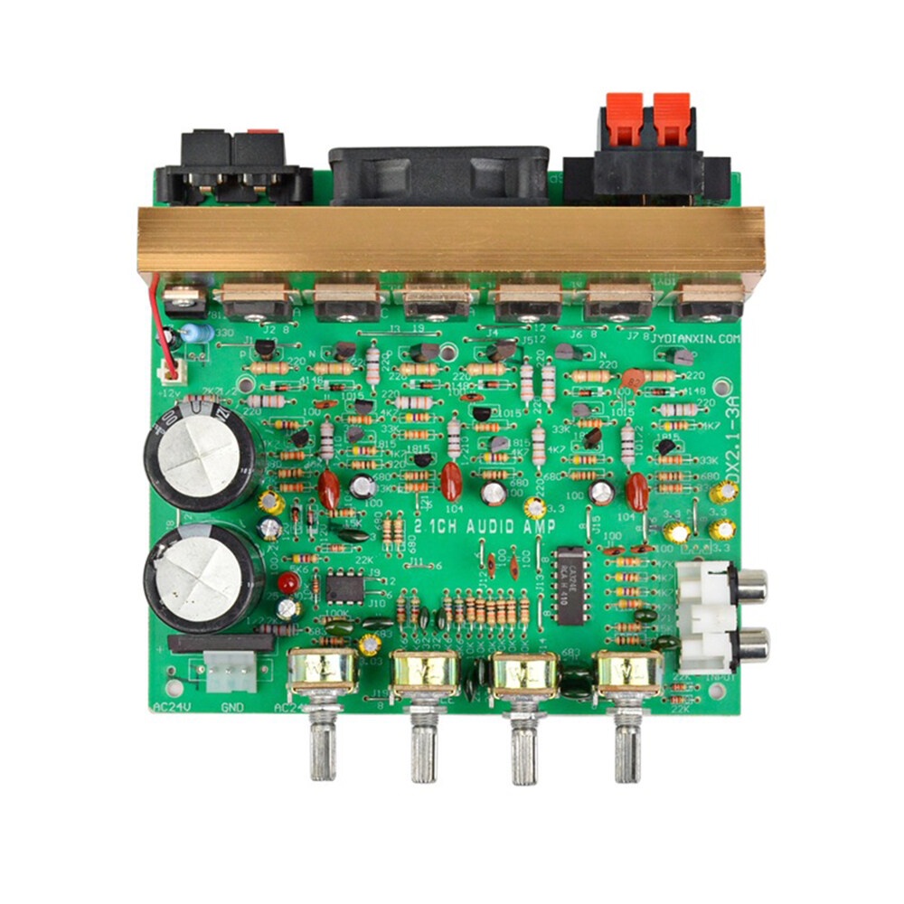 AIDEEPEN 3*80W DX-2.1 Channel High Power Amplifier Board Subwoofer Speaker for Store Solicitation Home Theater Square DIY Speakers