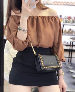 Túi viền xích size 20 loại đẹp ( ảnh thật)