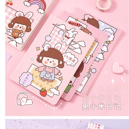 Vở Viết Kẻ Ngang Khổ A5 Dễ Thương Được Chọn Mẫu