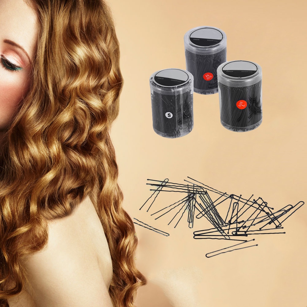 Set 300 kẹp tóc chữ U chuyên dụng cho nữ