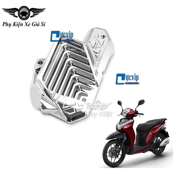 [GIÁ HỦY DIỆT] - (3291) - Ốp Quạt Gió Xe SH Mode 2020 Xi Inox, Mạ Crom Đẳng Cấp (NEW)