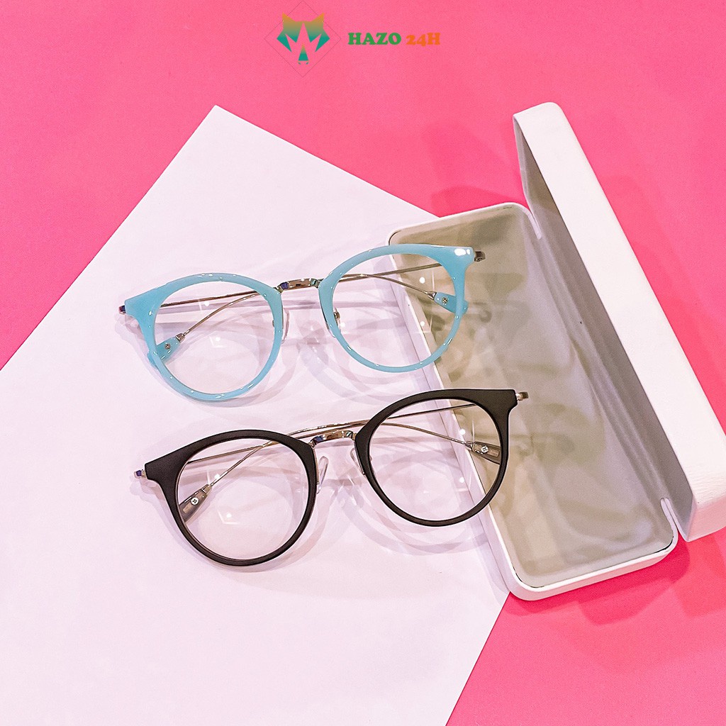 Mắt Kính Gọng Cận Cao Cấp 567 Form Mắt Mèo Nhiều Màu Siêu Đẹp - Hazo