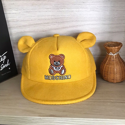 Mũ lưỡi trai cho bé gấu Moschino dễ thương từ 1-3 tuổi
