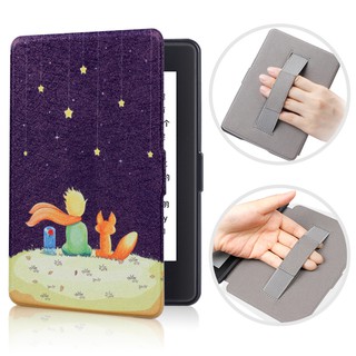 Bao da máy đọc sách Kindle Paperwhite 4 - có đai xỏ ngón