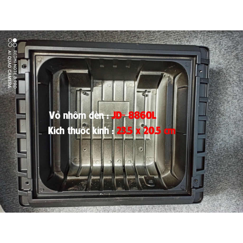 Bộ vỏ nhôm đúc đèn năng lượng mặt trời JD