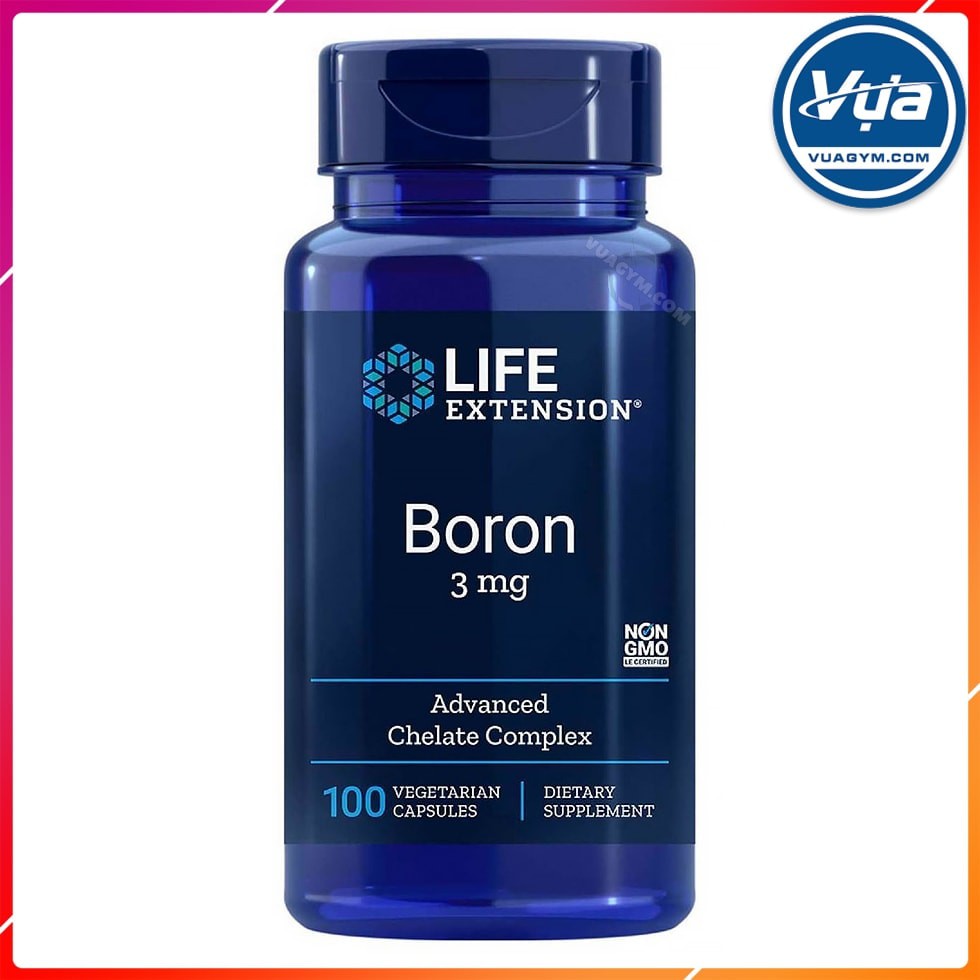 Thực Phẩm Bổ Sung Life Extension - Boron 3 mg (100 viên)