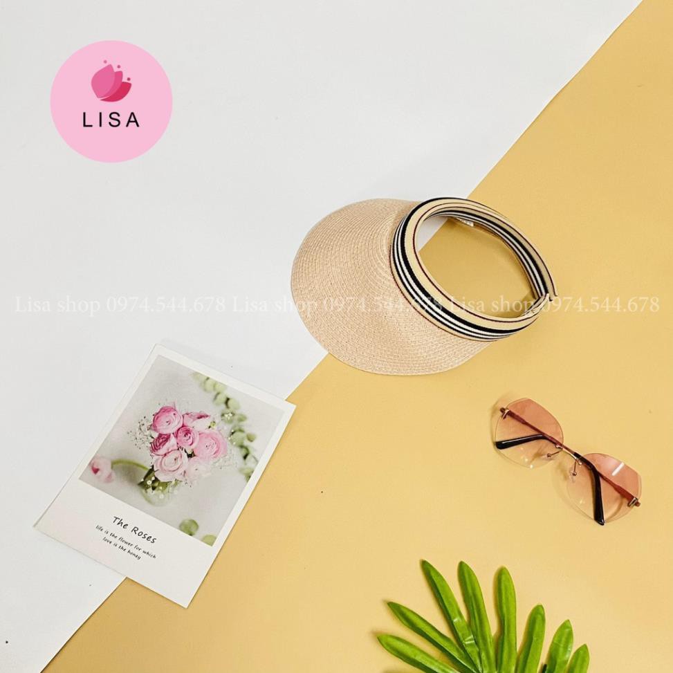 [HÀNG LOẠI 1] Mũ cói, nón cói đi biển đầu trống phong cách thời trang năng động cho nữ hottrend 2021, M21