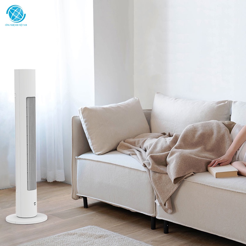 Quạt tháp không cánh Xiaomi Mijia thông minh yên tĩnh tiết kiệm điện - Điều khiển kết nối qua App Mi Home