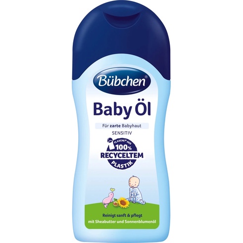 Dầu dưỡng da và massage bubchen baby oil 200ml