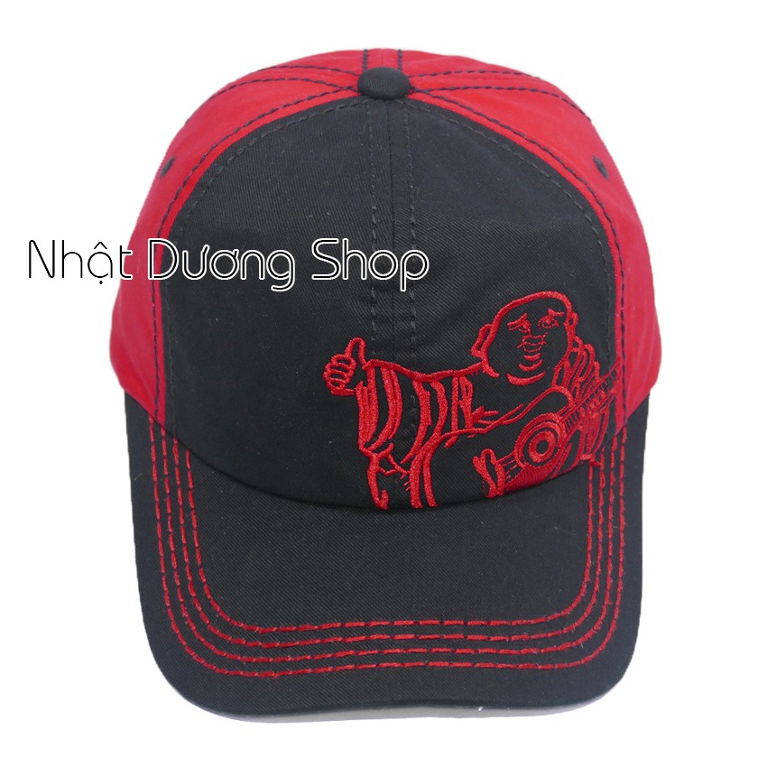 Nón ông địa thật cao cấp, mũ ông địa giá rẻ vải Kaki cao cấp đẹp, sang trọng, kết True Religion làm chắc chắn