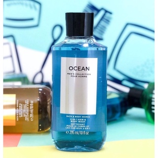Tắm gội cho nam bath & body works ocean 295ml