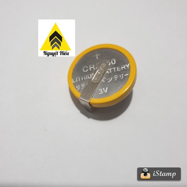 Pin CR2450 3V có chân cắm