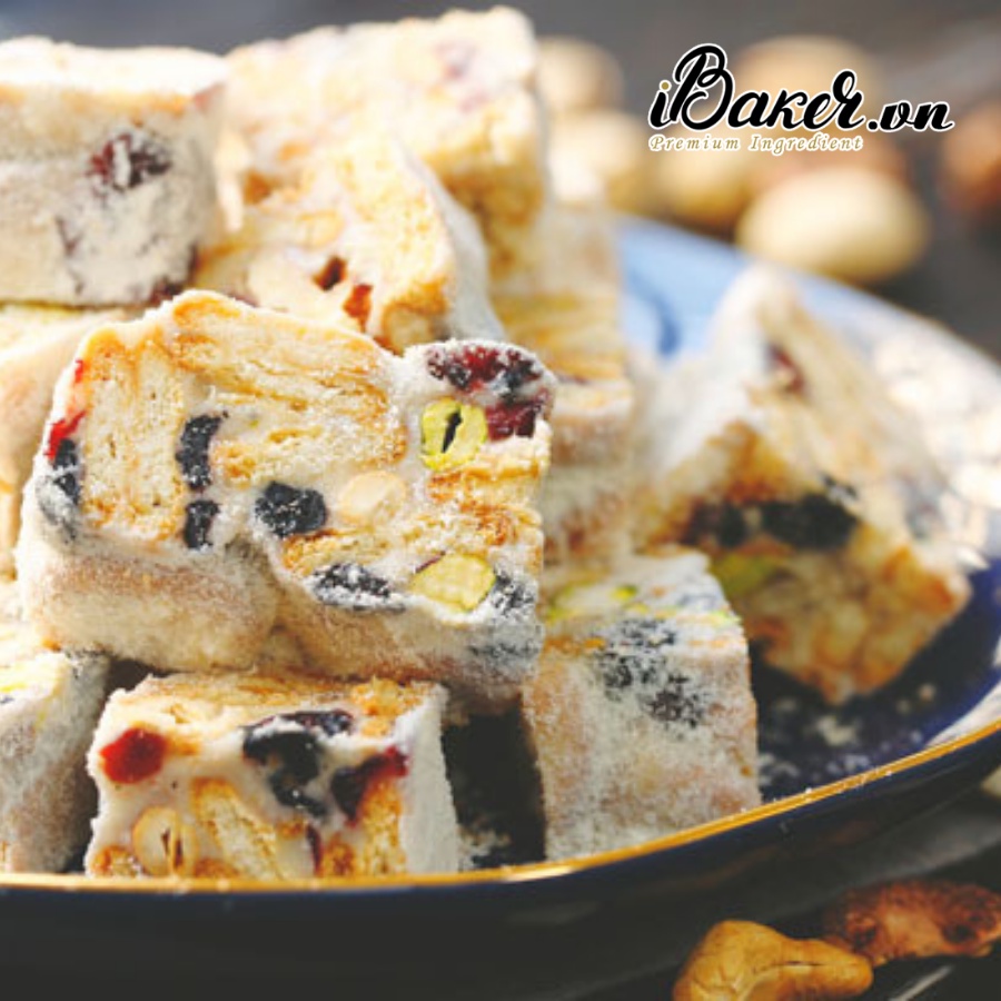 [RẺ VÔ ĐỊCH] Kẹo marshmallow Erko trắng làm nougat, dễ tan