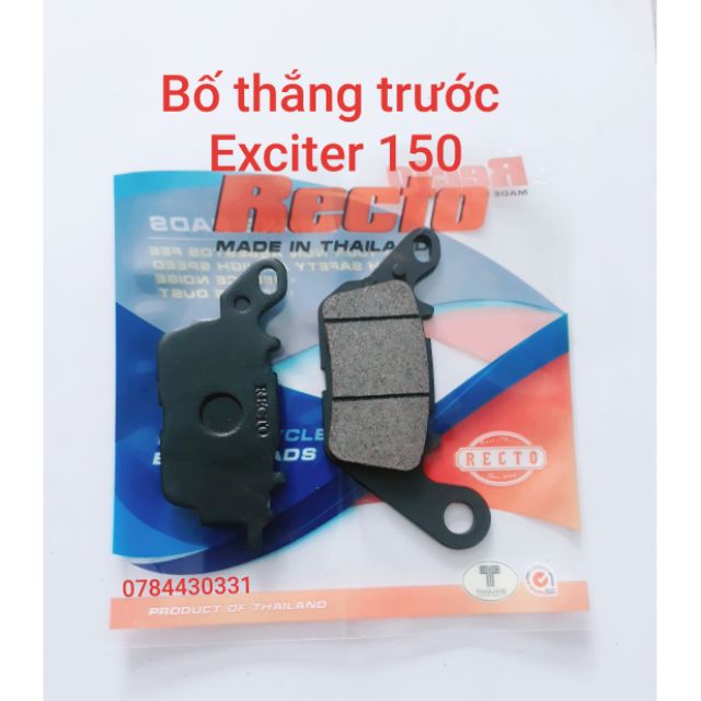 Bố thắng trước Exciter 150 Recto,  thái lan