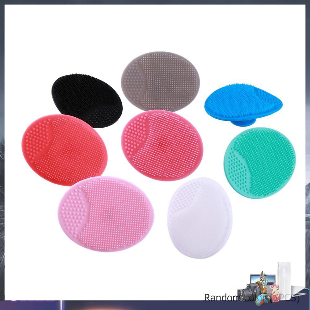 [Hàng mới về] Miếng rửa mặt silicon tẩy tế bào chết / mụn đầu đen giúp chăm sóc da