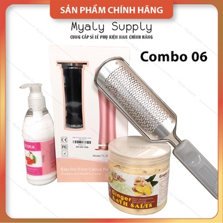 Combo chà gót chân chuyên dụng