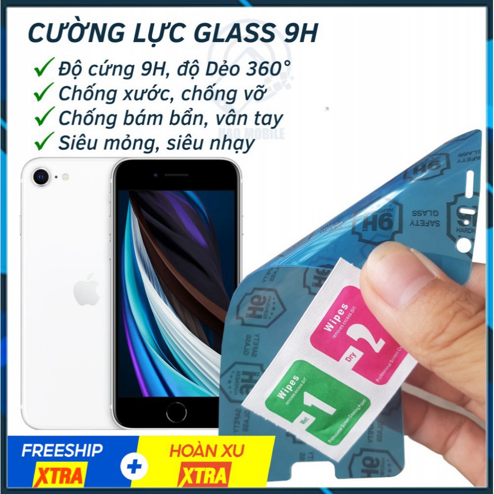 Dán cường lực dẻo nano cho iPhone SE 2020