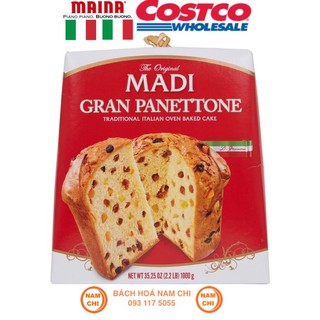 [DATE MỚI] Bánh Ý MADI GRAN PANETTONE Nhân Nho Và Trái Cây 1kg - Thơm Ngon Mềm Xốp (CHUẨN ITALIA)