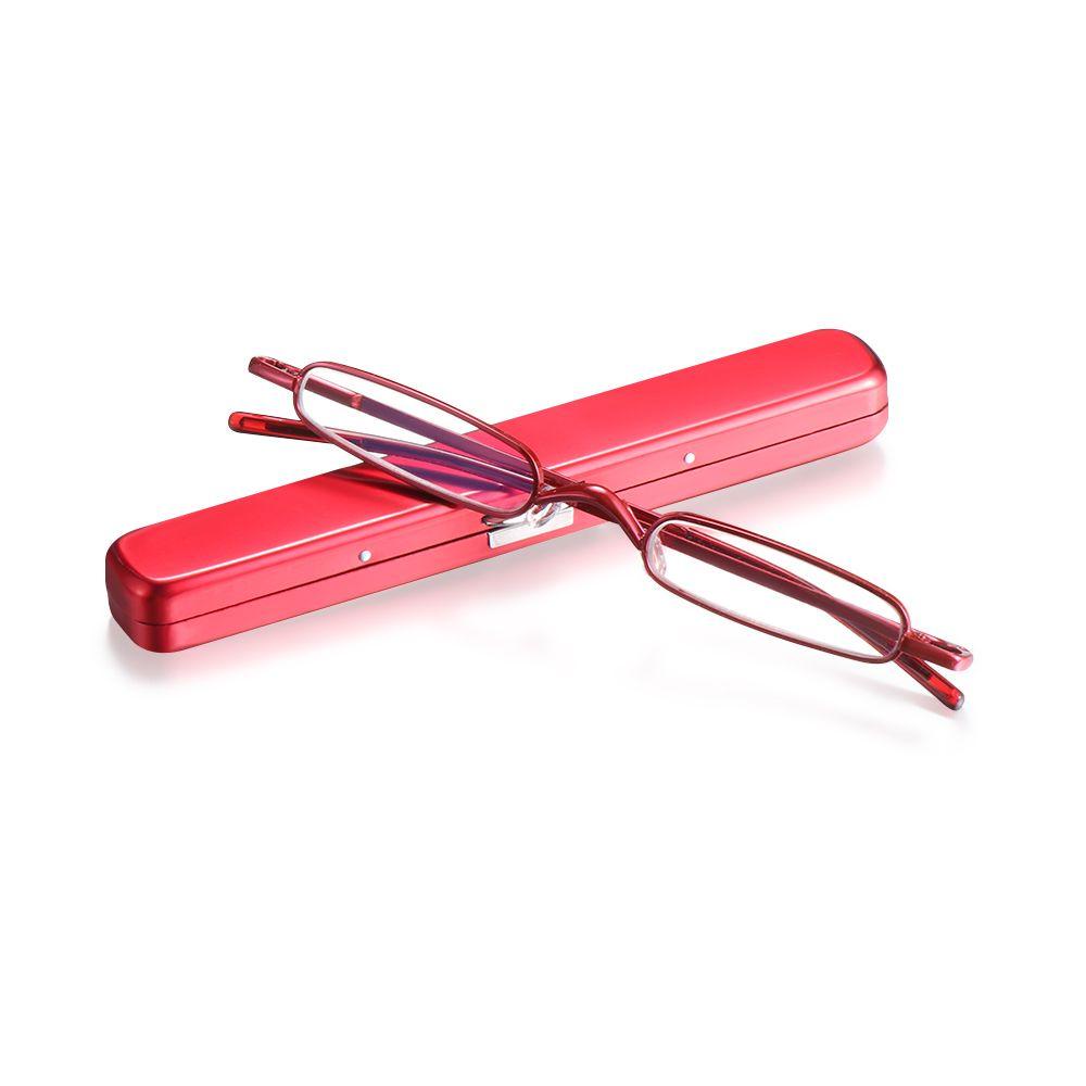ROSE Kính Đọc Sách Mini Gọng Kim Loại 1.0~4.0 Chống Ánh Sáng Xanh