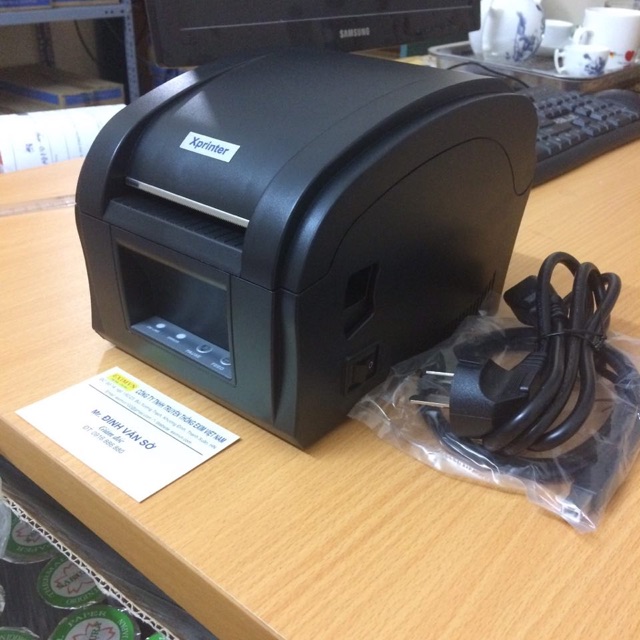 Máy In Mã Vạch 2 Tem XP 350B - Bảo Hành 12 Tháng - Mới 100% | BigBuy360 - bigbuy360.vn