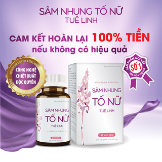 ( Cam Kết Chính Hãng) Sâm Nhung Tố Nữ Tuệ Linh Hàng Mới Nhất