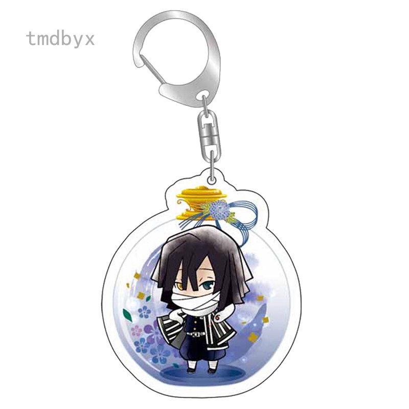 Tmdbyx Móc Khóa Nhựa Acrylic Họa Tiết Hoạt Hình Demon Slayer Kimetsu No Yaiba Tanjiro Kamado Dễ Thương