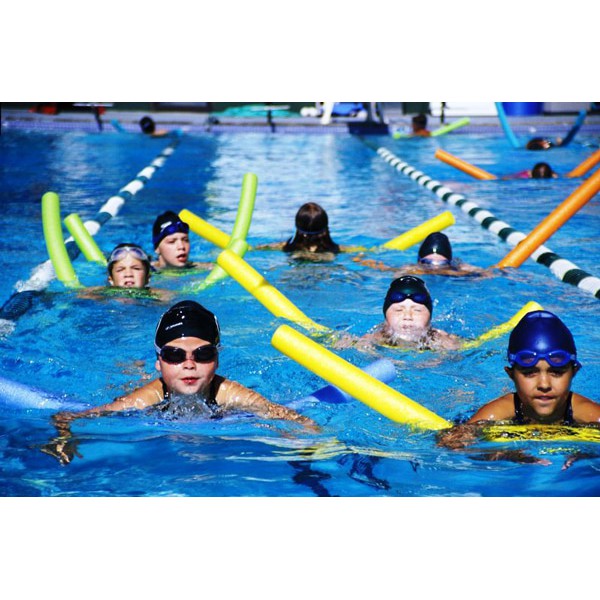 [Màu ngẫu nhiên] Phao bơi xốp ống Swimming Noodles ⚡ Dụng cụ môn bơi giá rẻ - phao ống dài 1m50 tập bơi hiệu quả