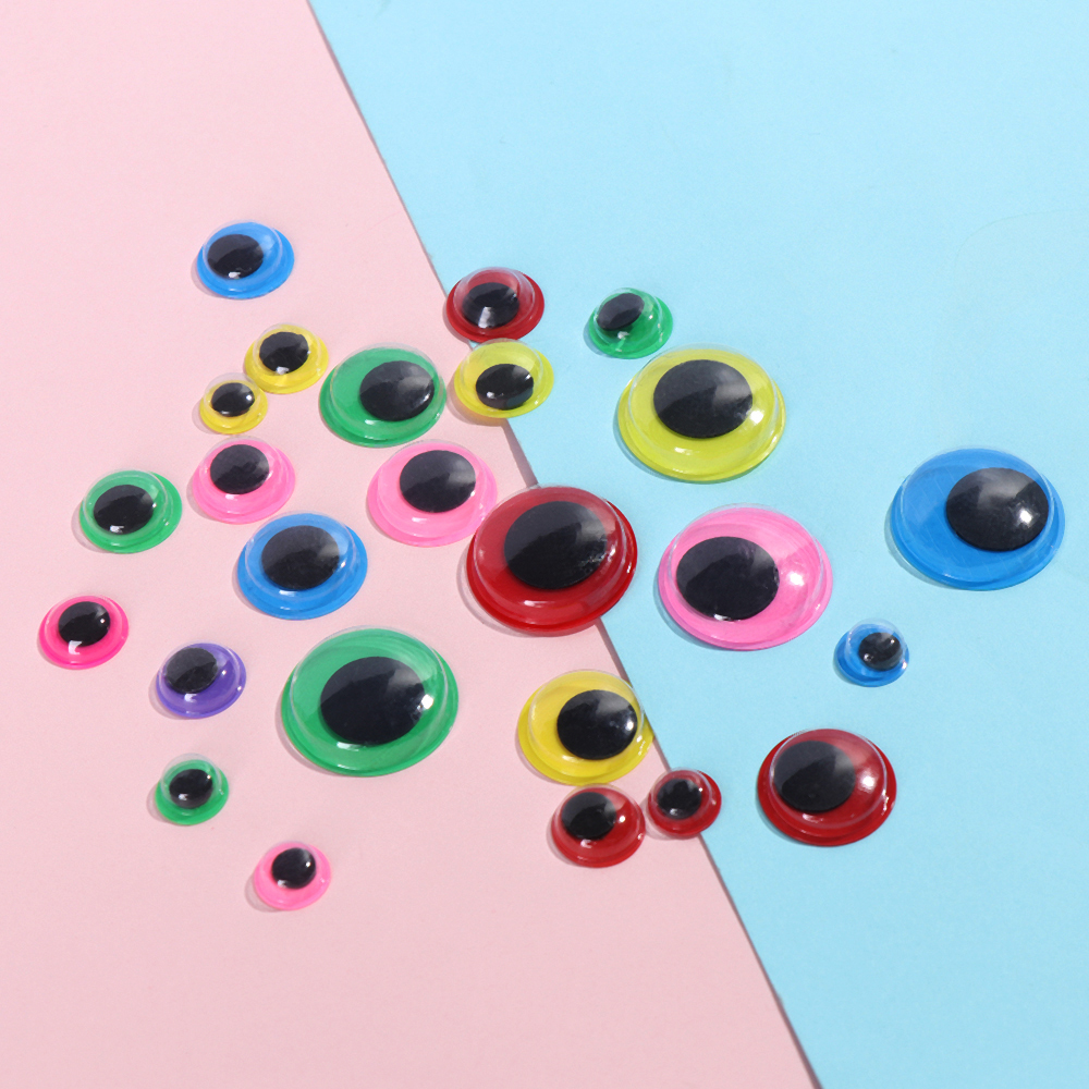 Set 100 mắt thú bông 3D đồ chơi sáng tạo cho bé