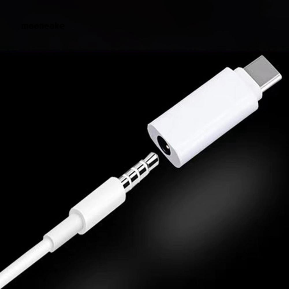 Đầu cắm chuyển đổi tai nghe Type-C sang 3.5mm